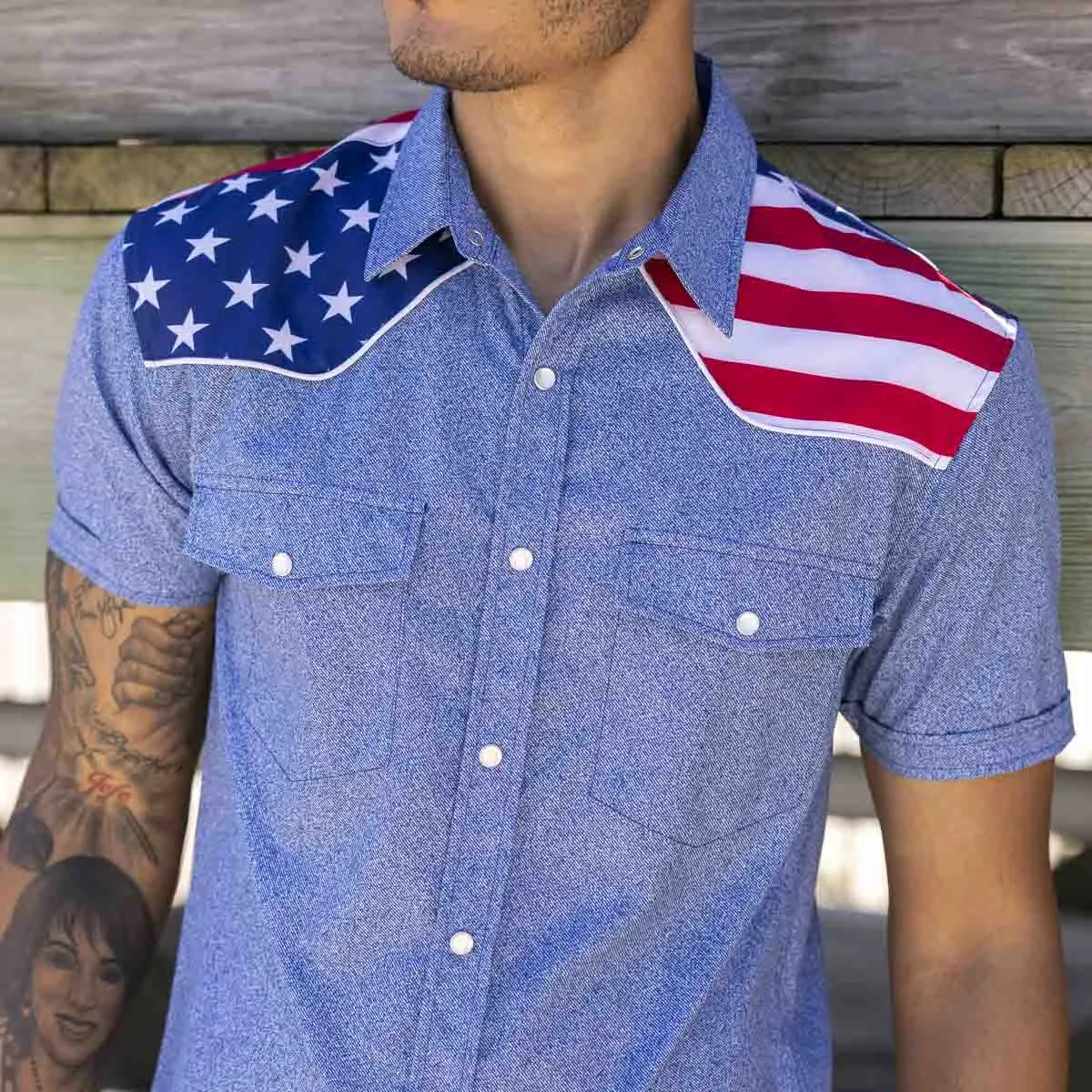 The Highway Man – Roper Short Sleeve Shirt