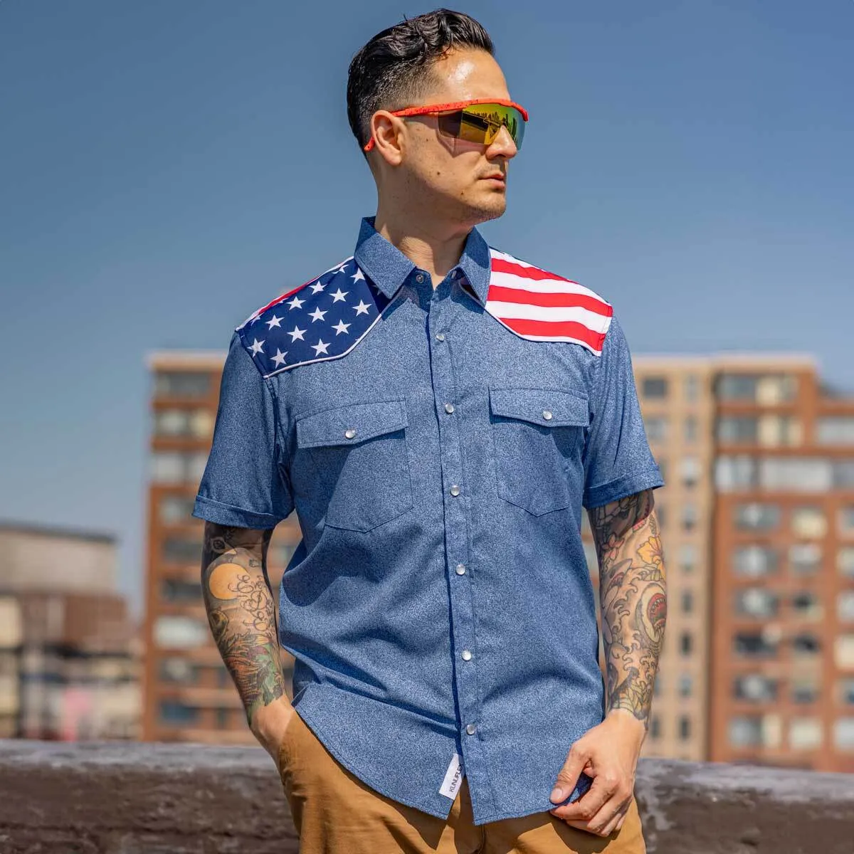 The Highway Man – Roper Short Sleeve Shirt