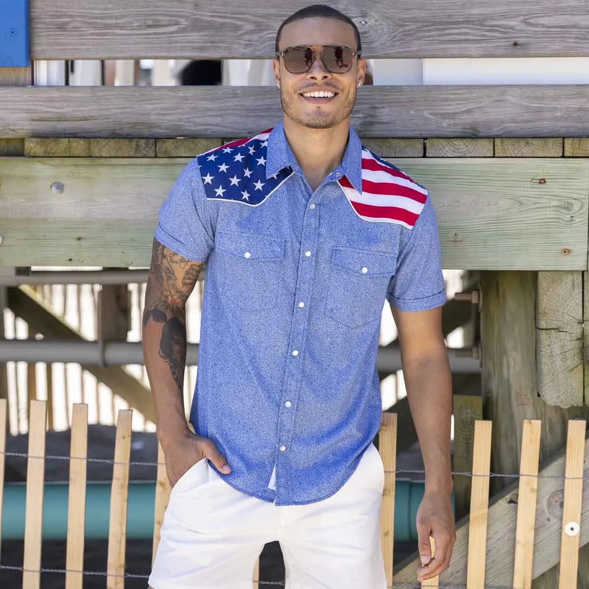 The Highway Man – Roper Short Sleeve Shirt