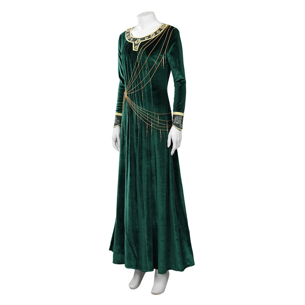 The Lord of the Rings: The Rings of Power Season 1 Galadriel Cosplay Costume Dress Outfits Halloween Carnival Party Disguise Suit