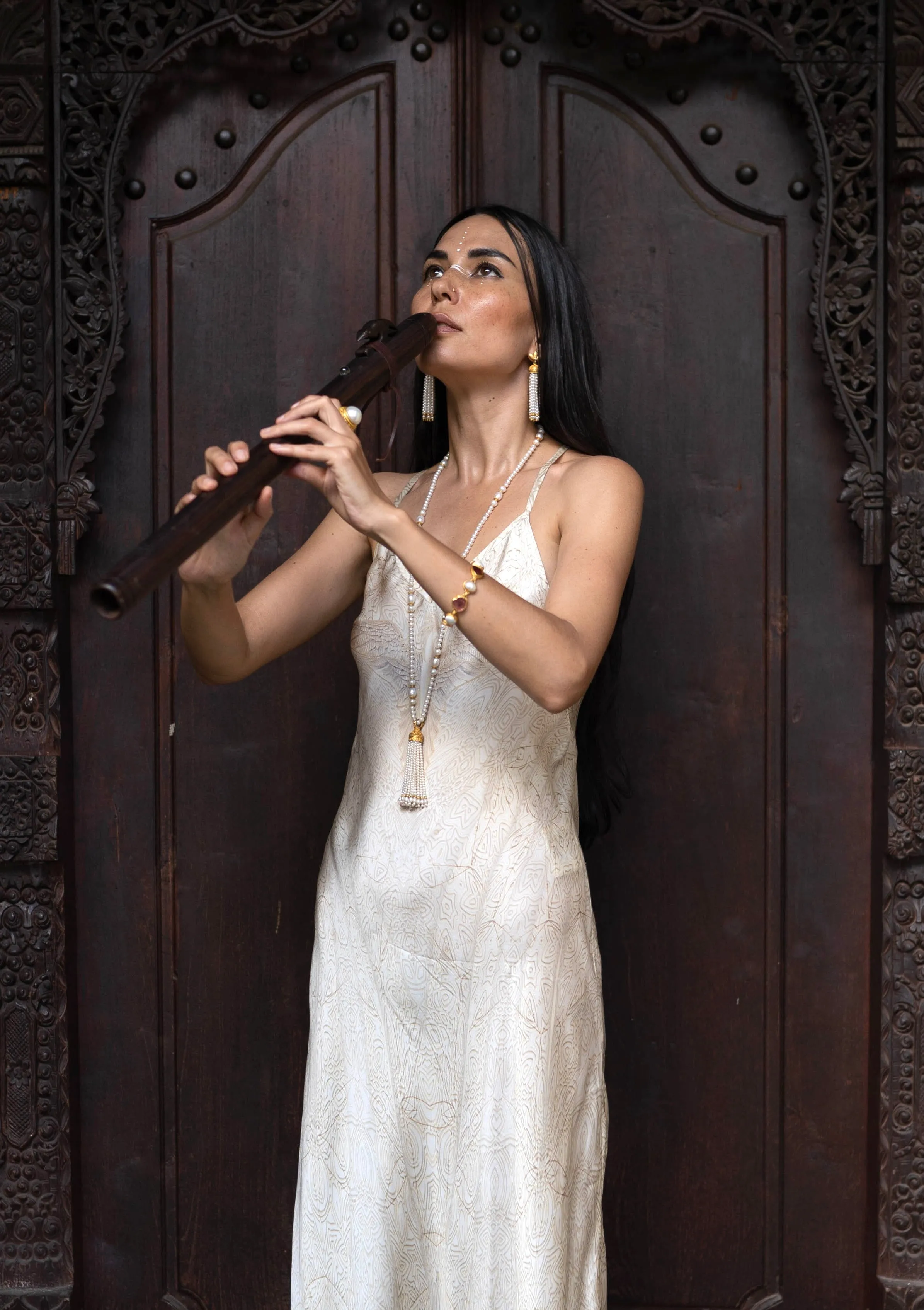 The Messenger Priestess Slip Dress