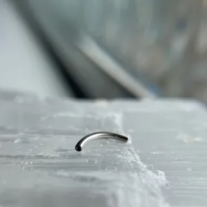 Threaded Curved Barbell Shaft