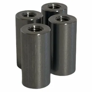 Threaded Steel Bungs 3/8-16 Thread 1" Long - 4 Pack