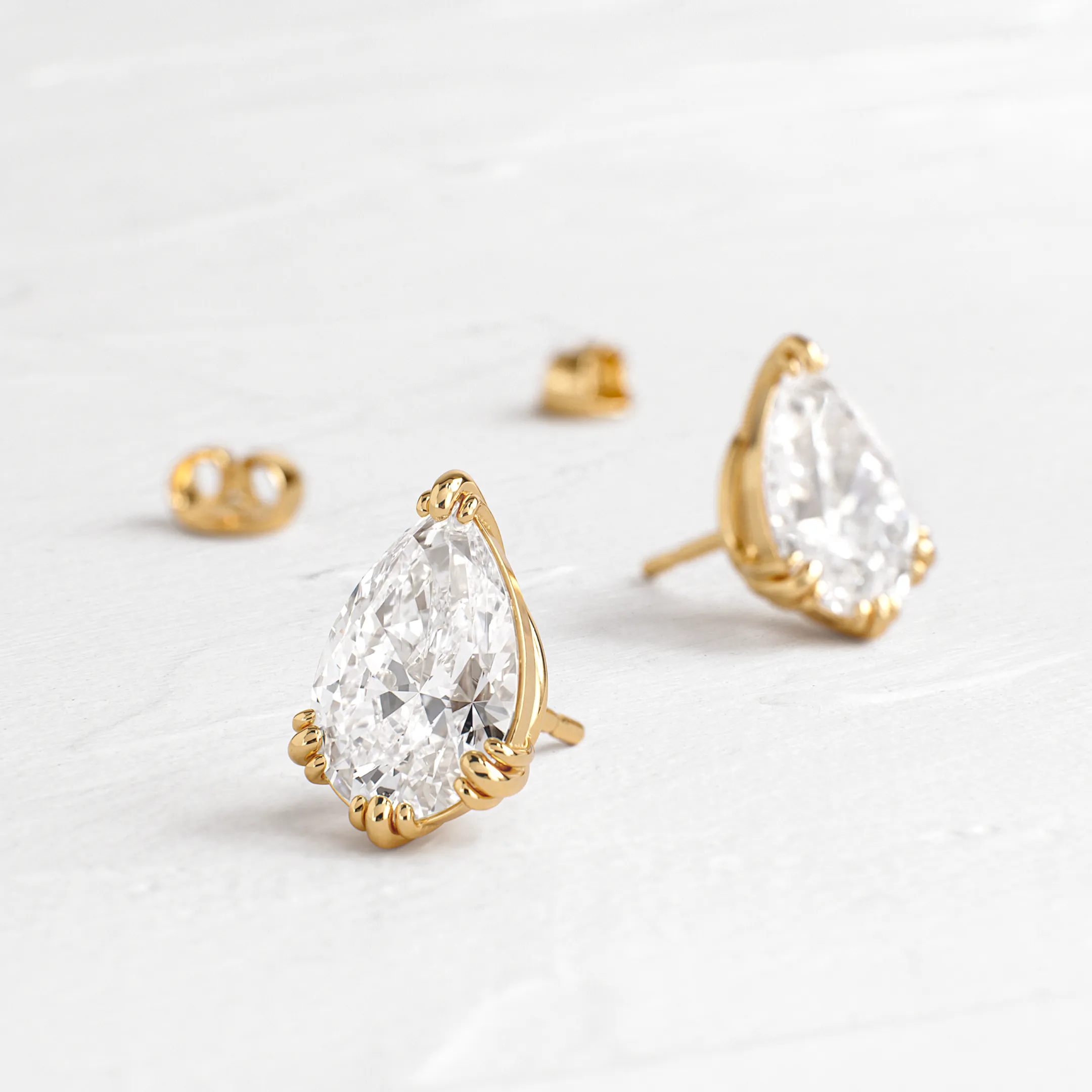 Threaded Studs, Pear Cut