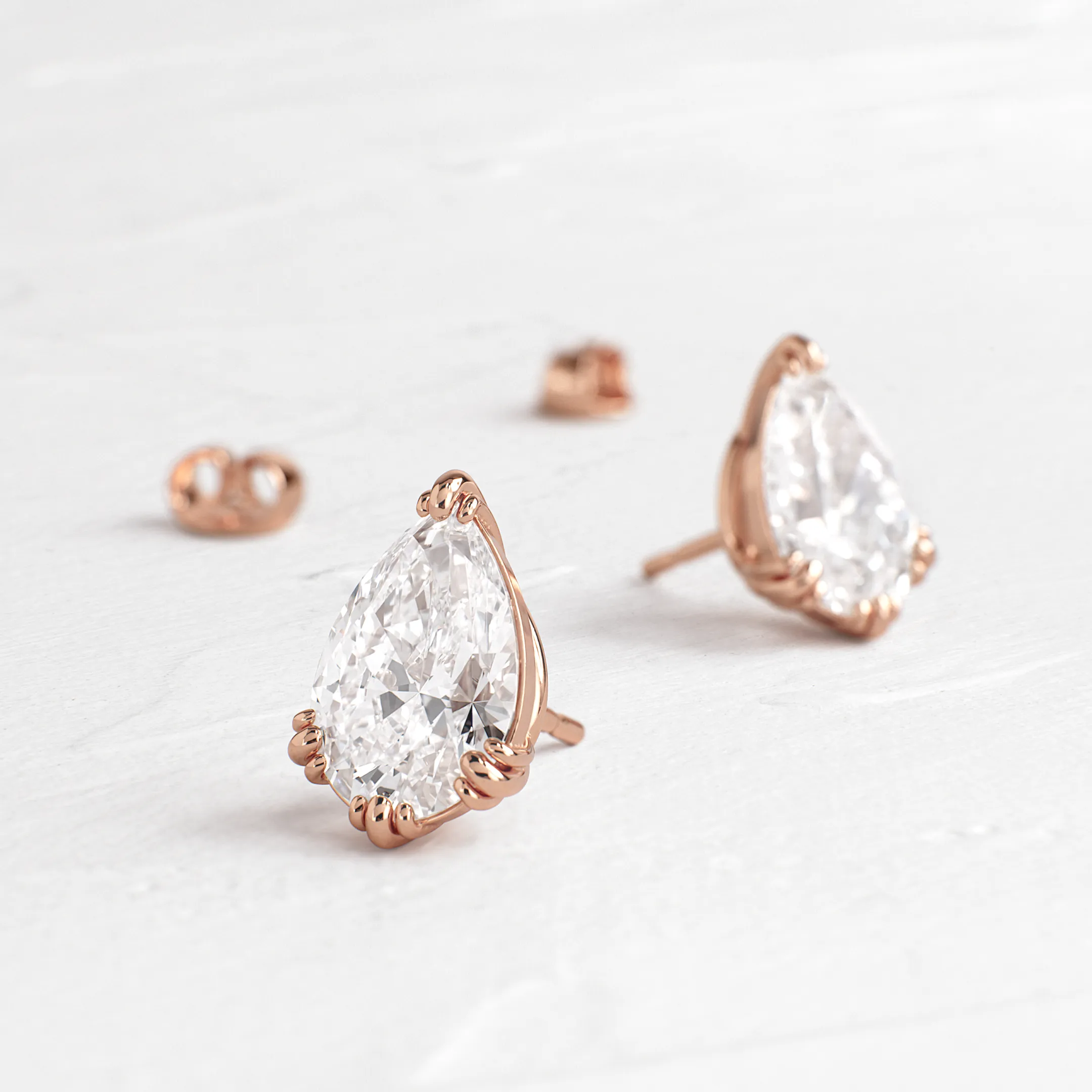 Threaded Studs, Pear Cut