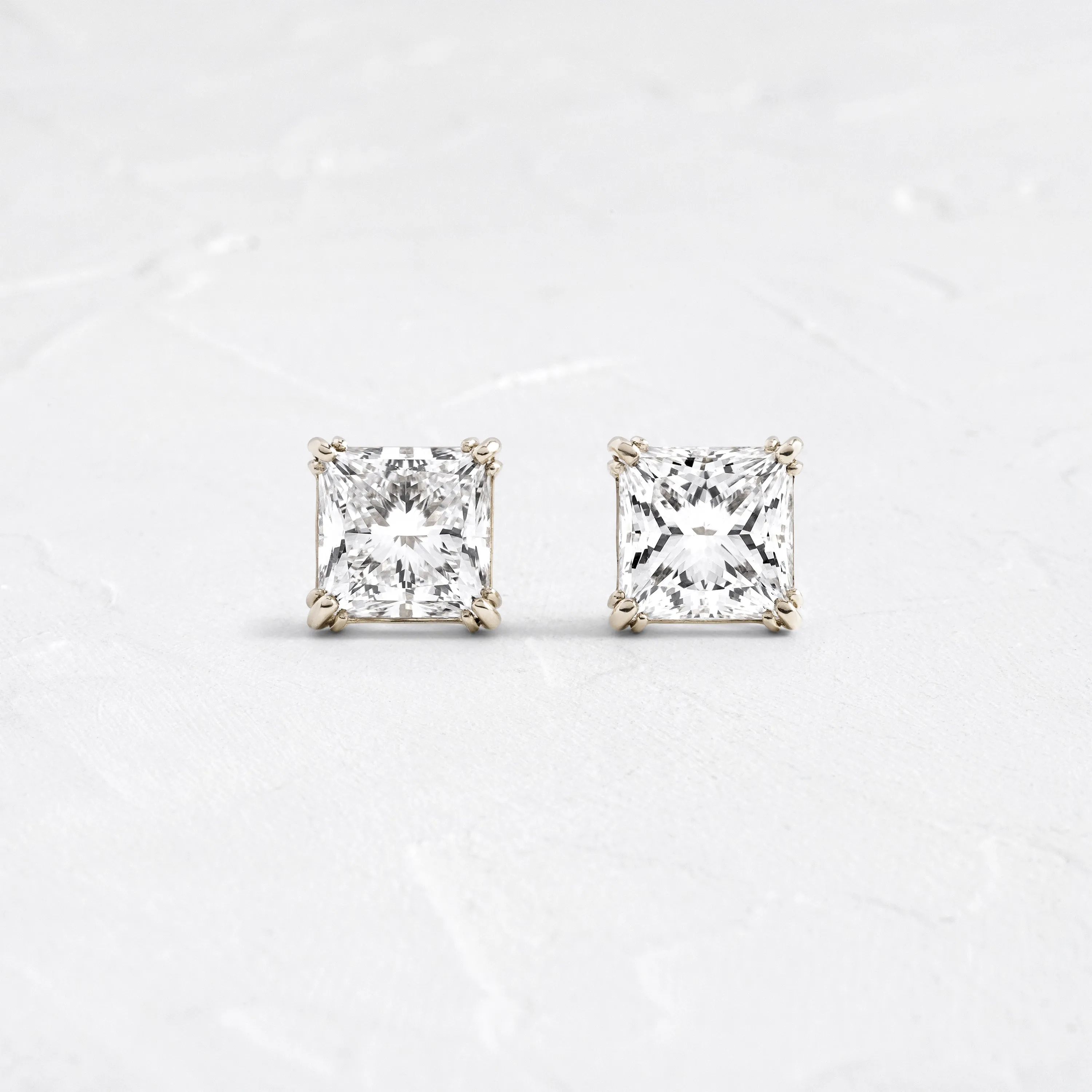 Threaded Studs, Princess Cut
