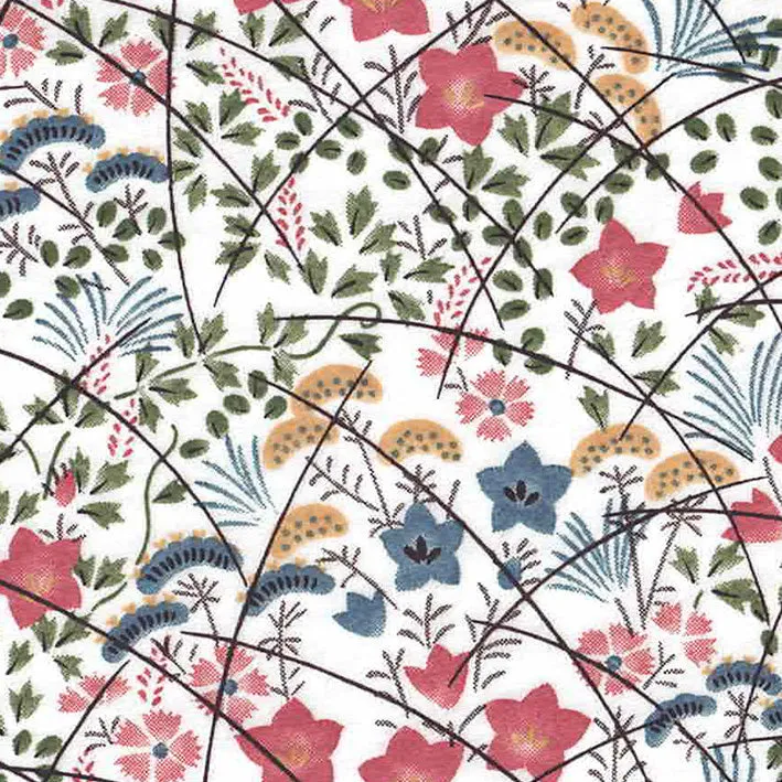 Tissue Transfer Bright Flowers