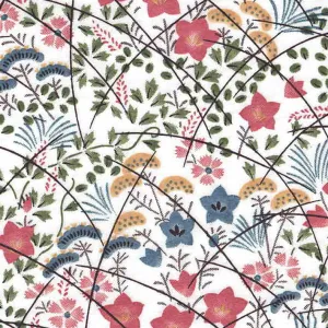 Tissue Transfer Bright Flowers