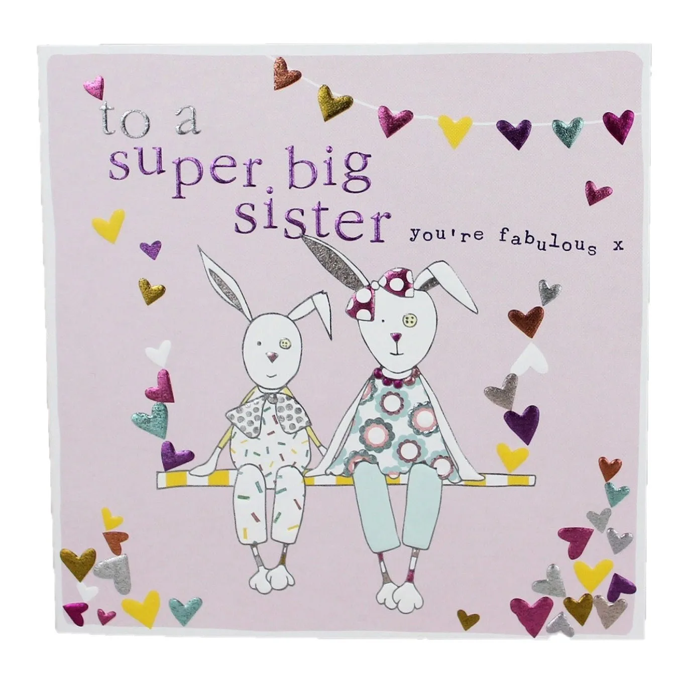 To a Super Big Sister Card