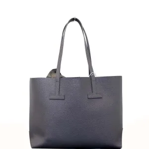TOM FORD Large Grained Leather T Tote Bag - Last Call