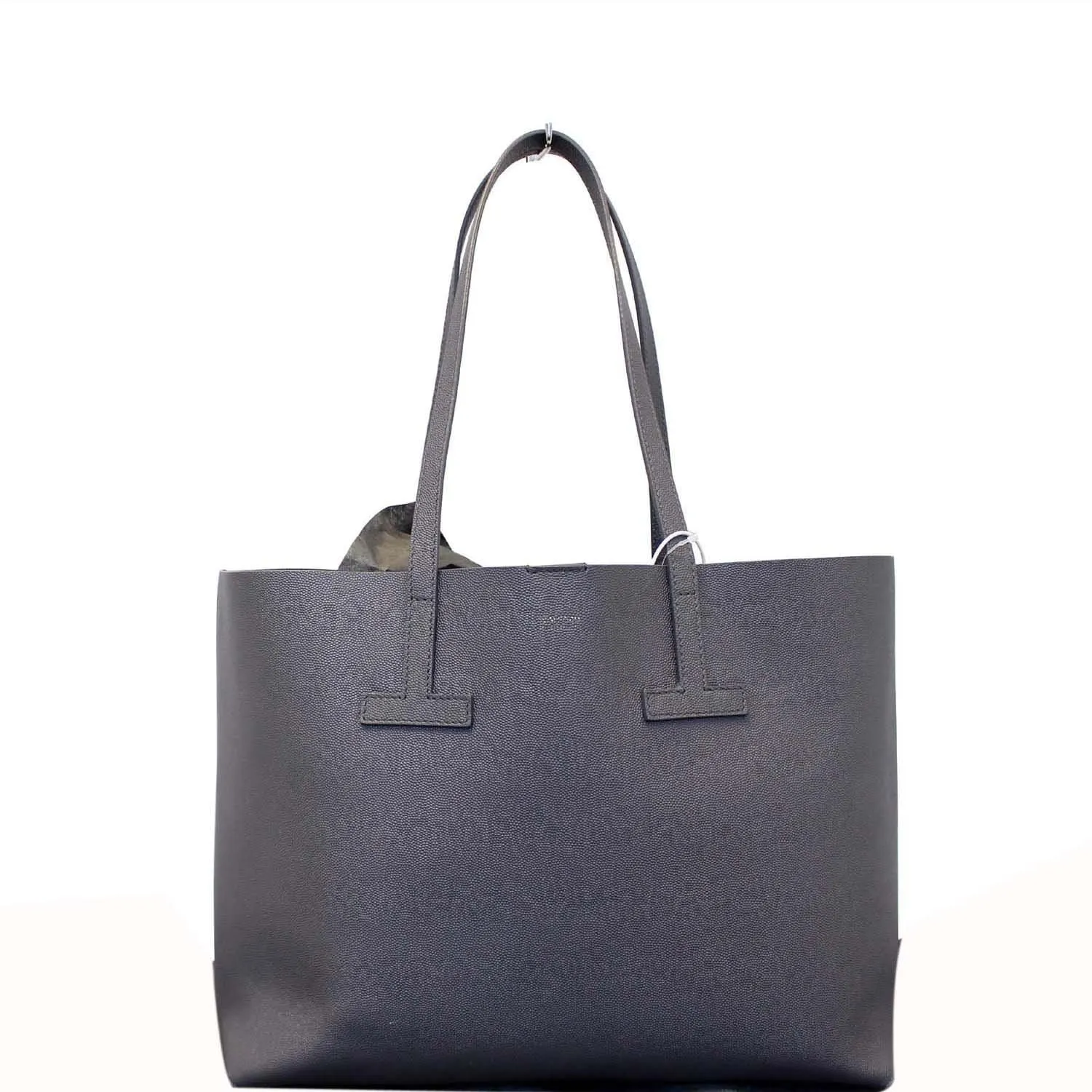 TOM FORD Large Grained Leather T Tote Bag - Last Call