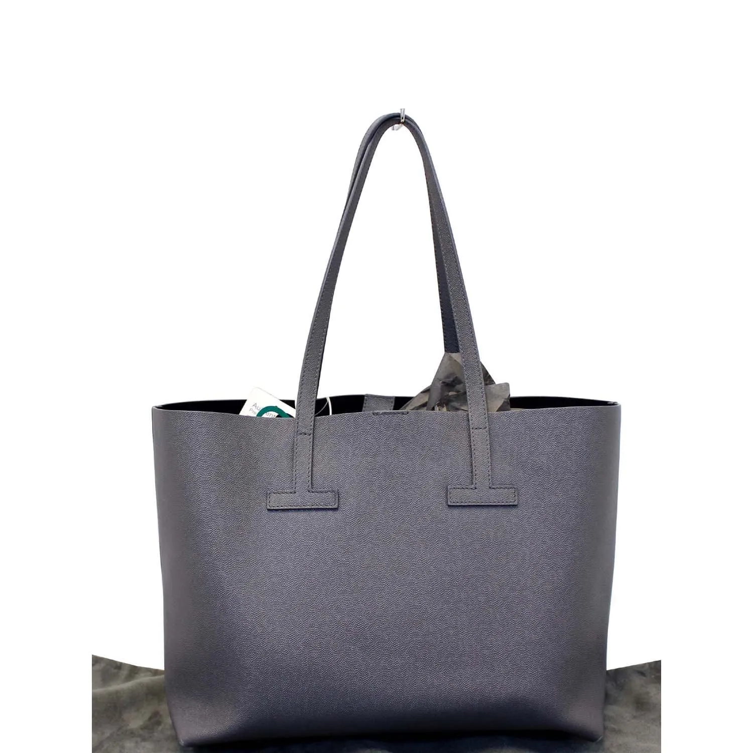 TOM FORD Large Grained Leather T Tote Bag - Last Call
