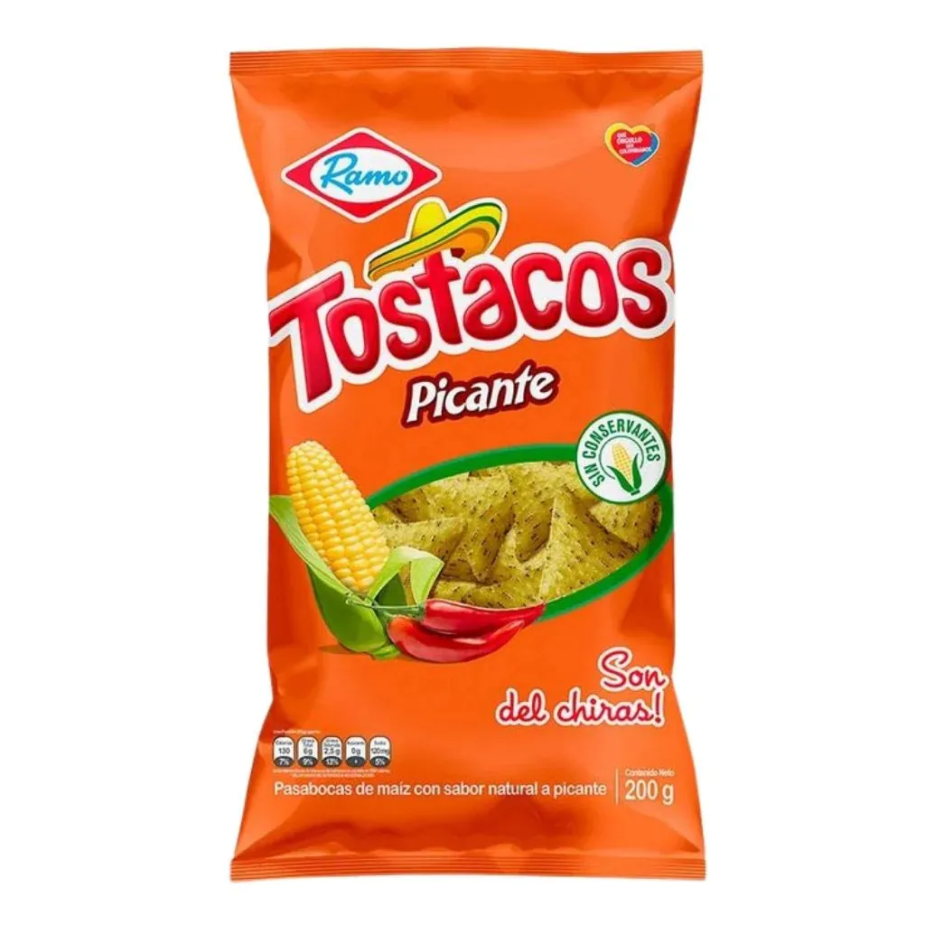 Tostacos Picante Ramo - 200g
