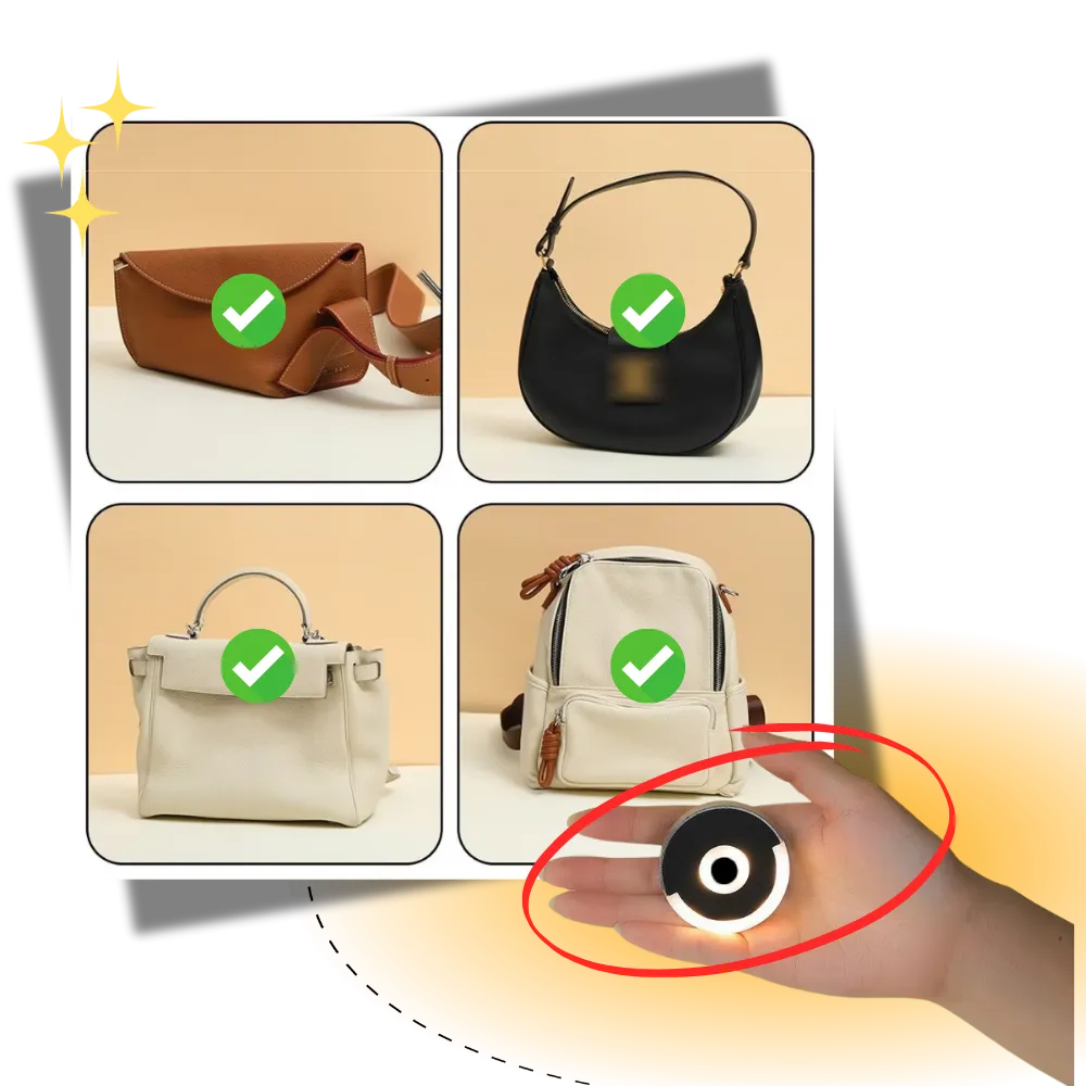 Touch-Activated Bag Light