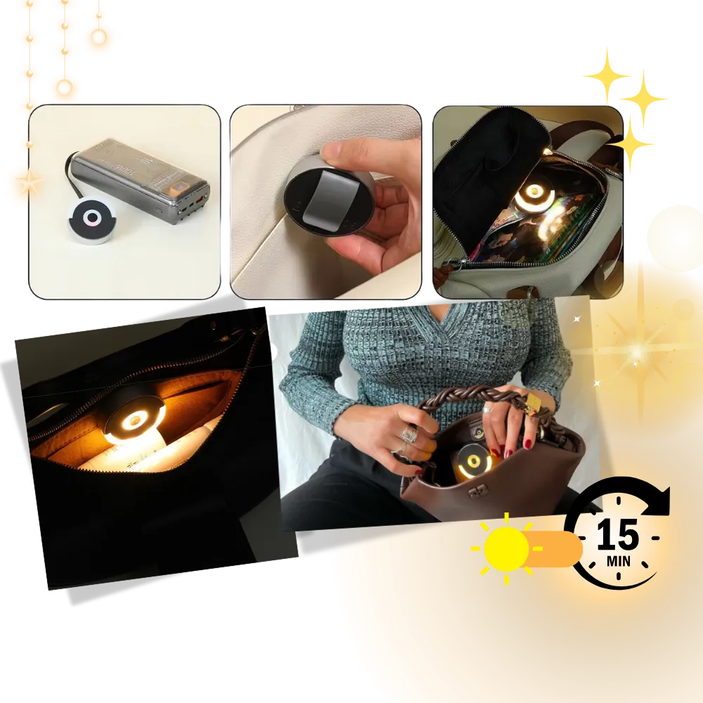 Touch-Activated Bag Light