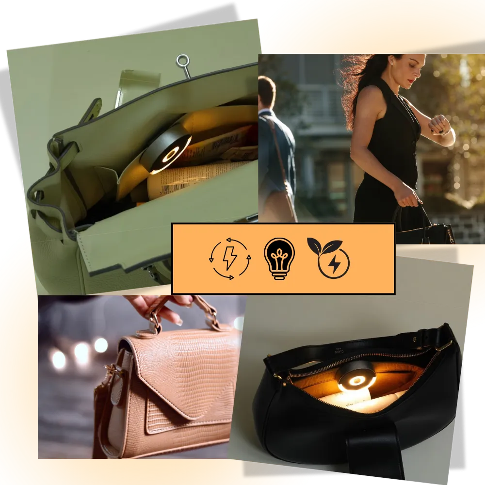 Touch-Activated Bag Light