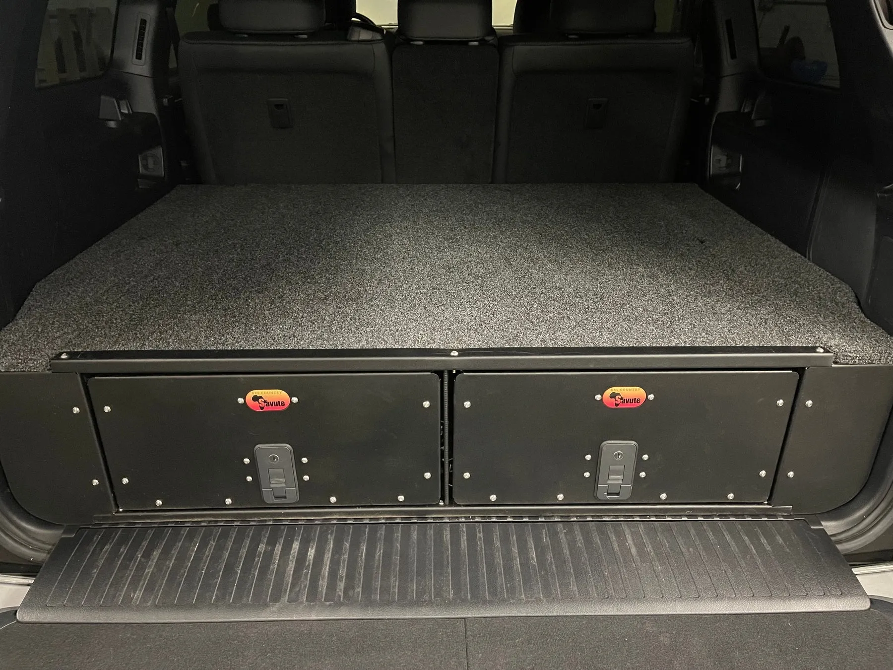 Toyota Land Cruiser 200/Lexus LX570 Twin Drawer Kit - By Big Country 4x4