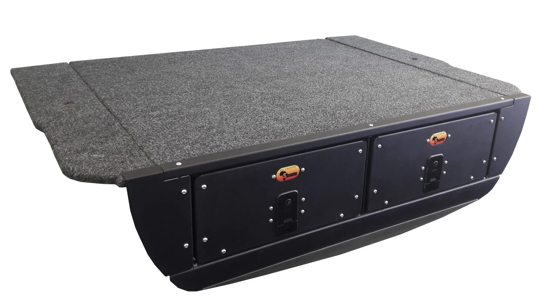 Toyota Land Cruiser 200/Lexus LX570 Twin Drawer Kit - By Big Country 4x4