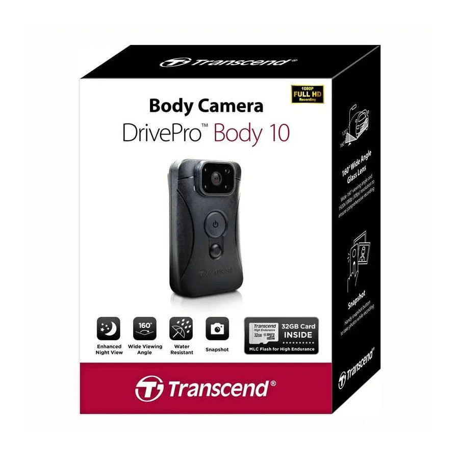 Transcend Body Camera DrivePro Body 10