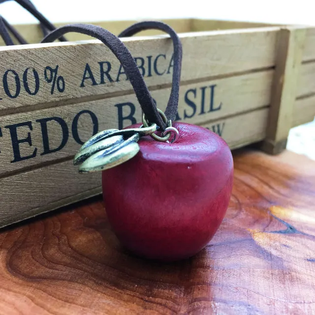 Trendy Apple Pendant