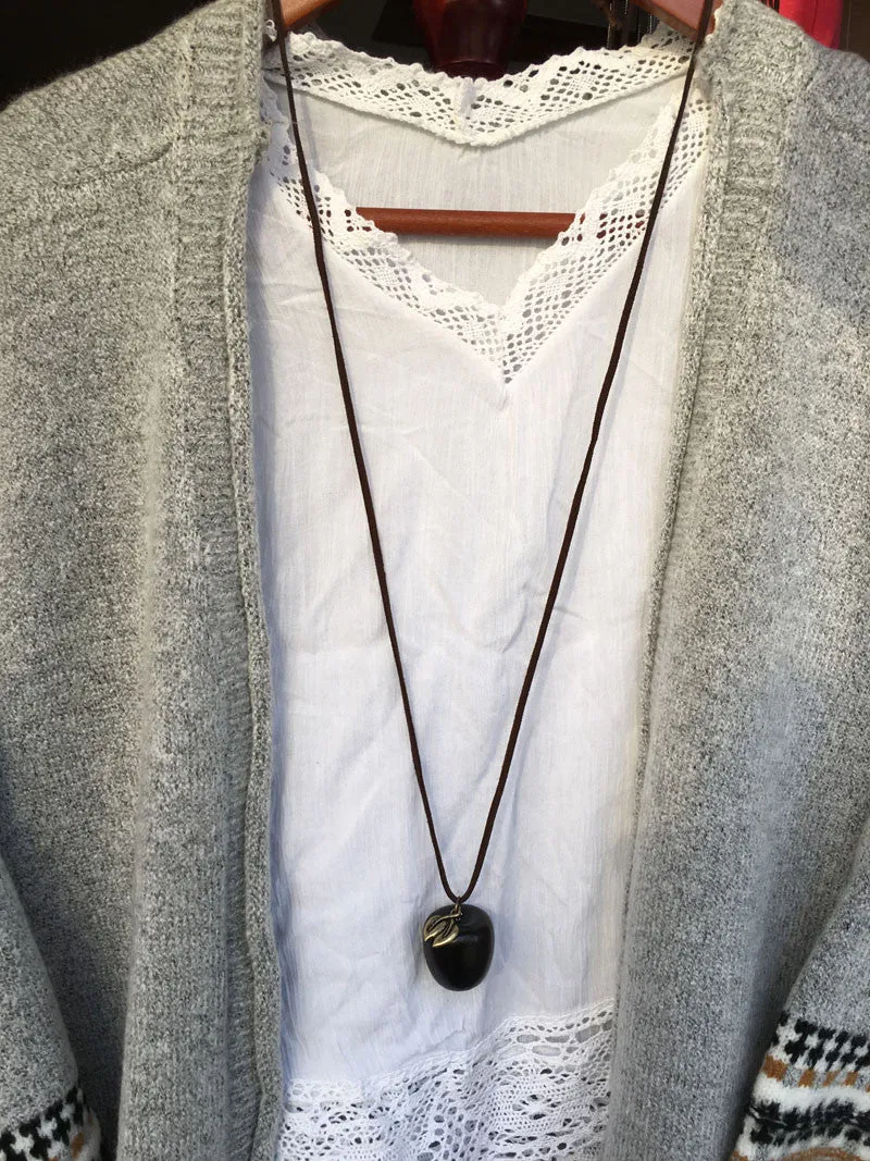 Trendy Apple Pendant