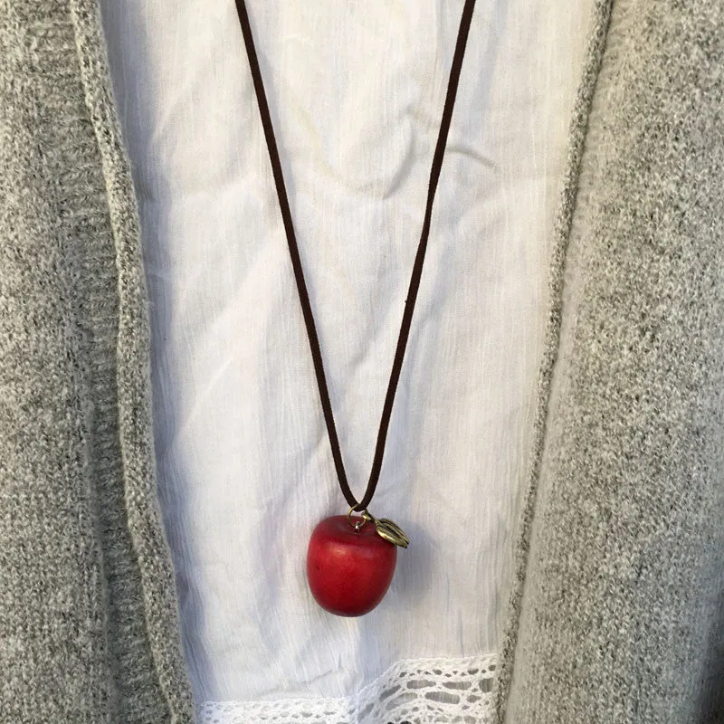 Trendy Apple Pendant