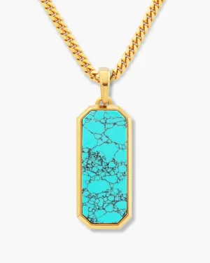 Turquoise Beverly Pendant