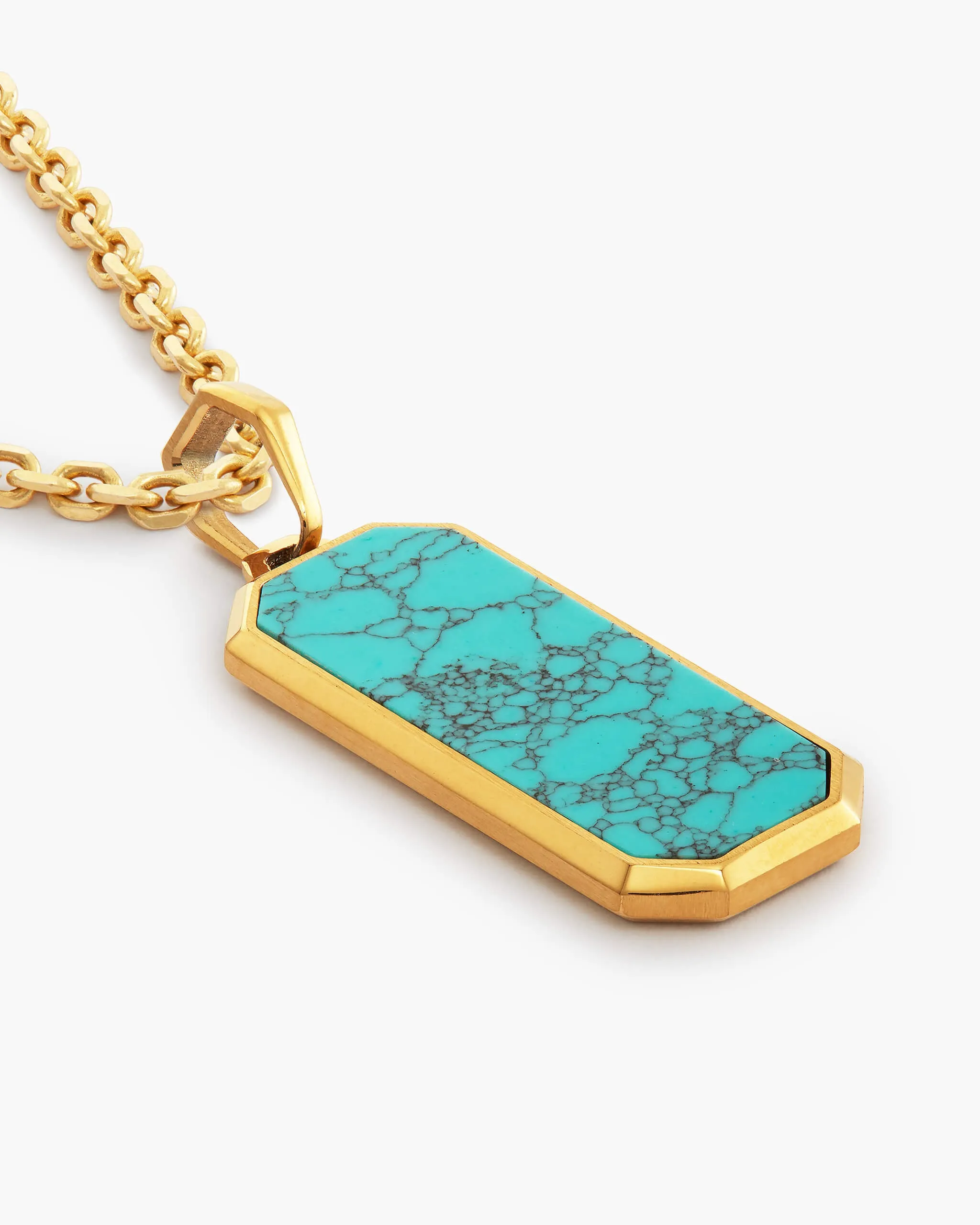 Turquoise Beverly Pendant