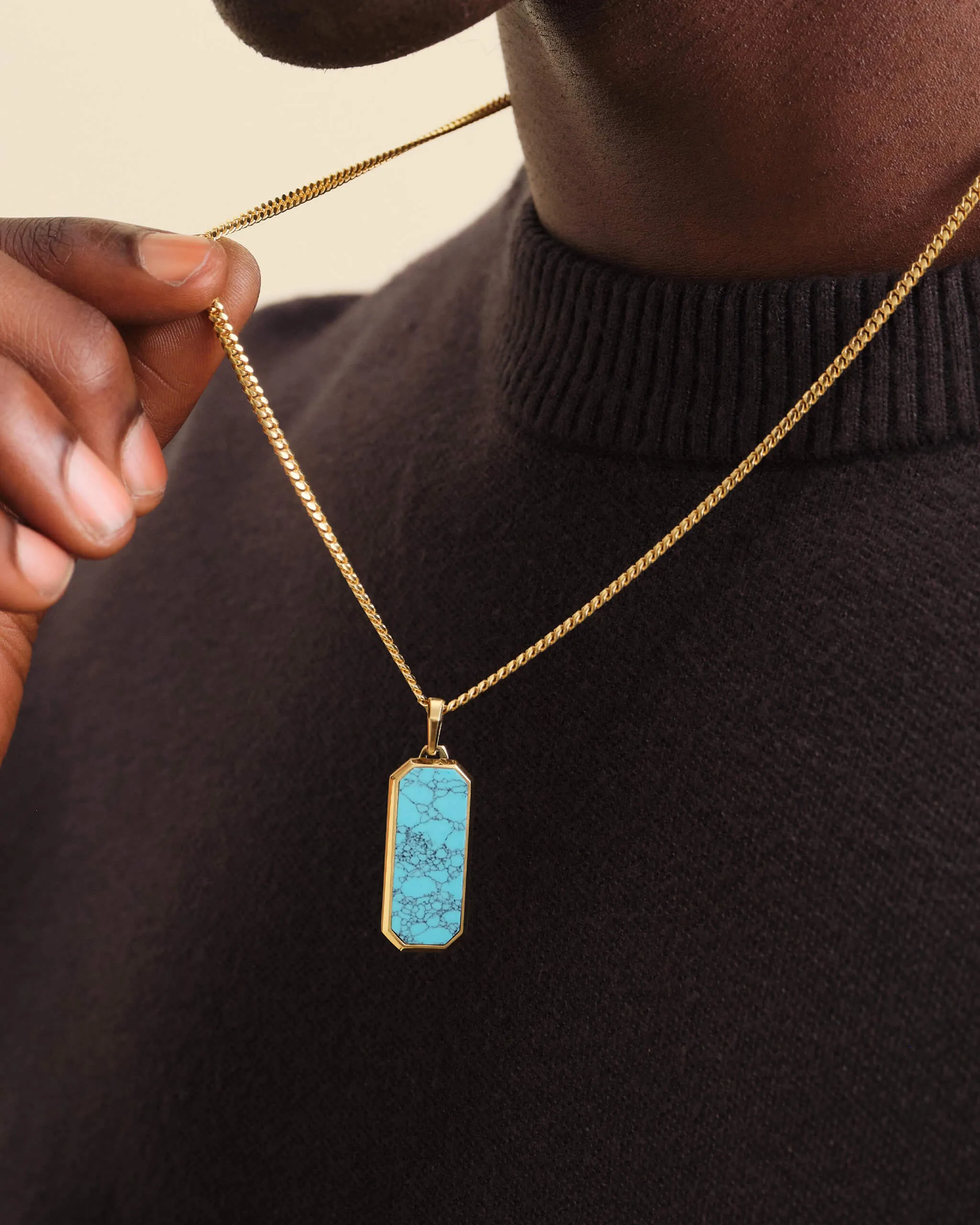 Turquoise Beverly Pendant