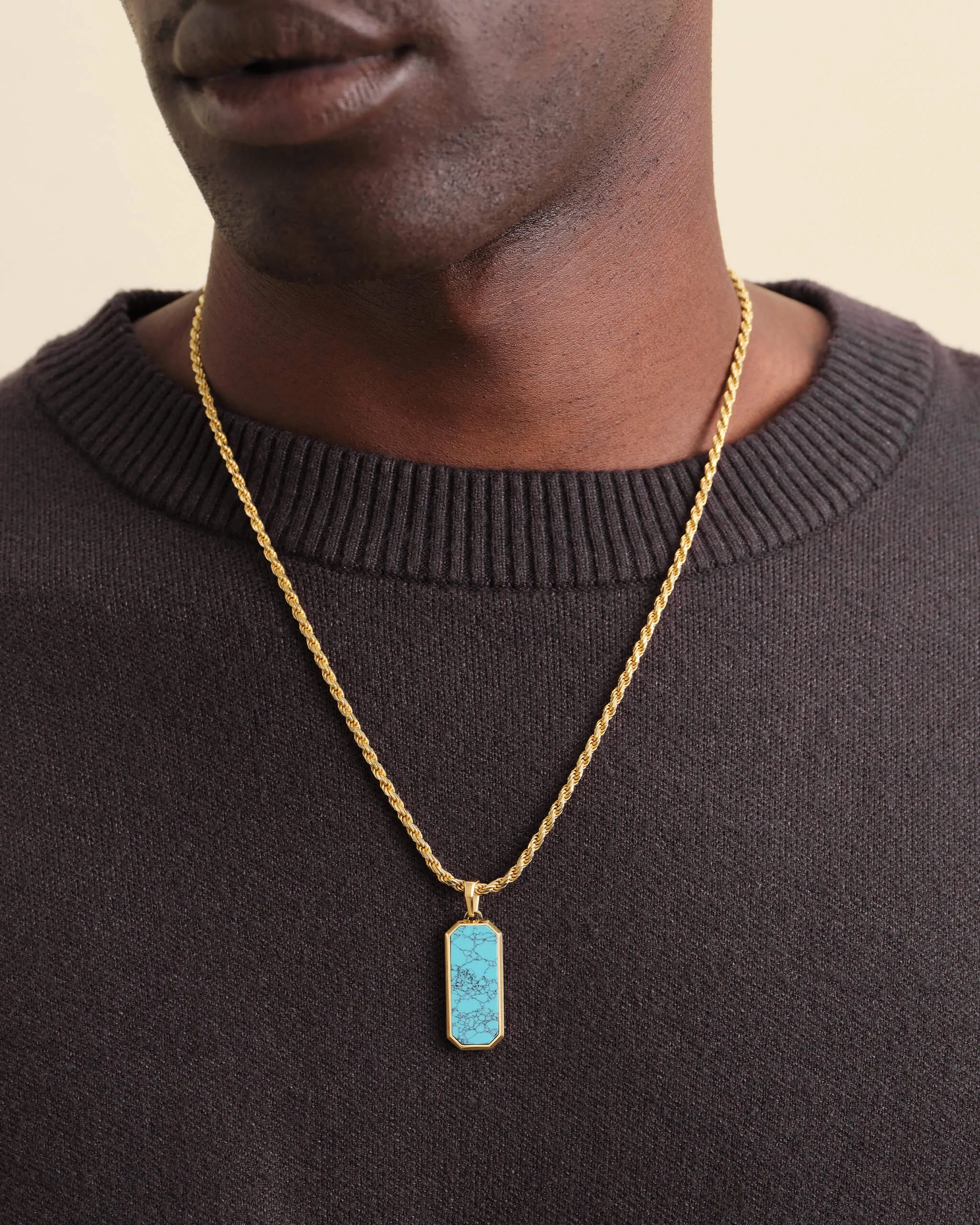 Turquoise Beverly Pendant