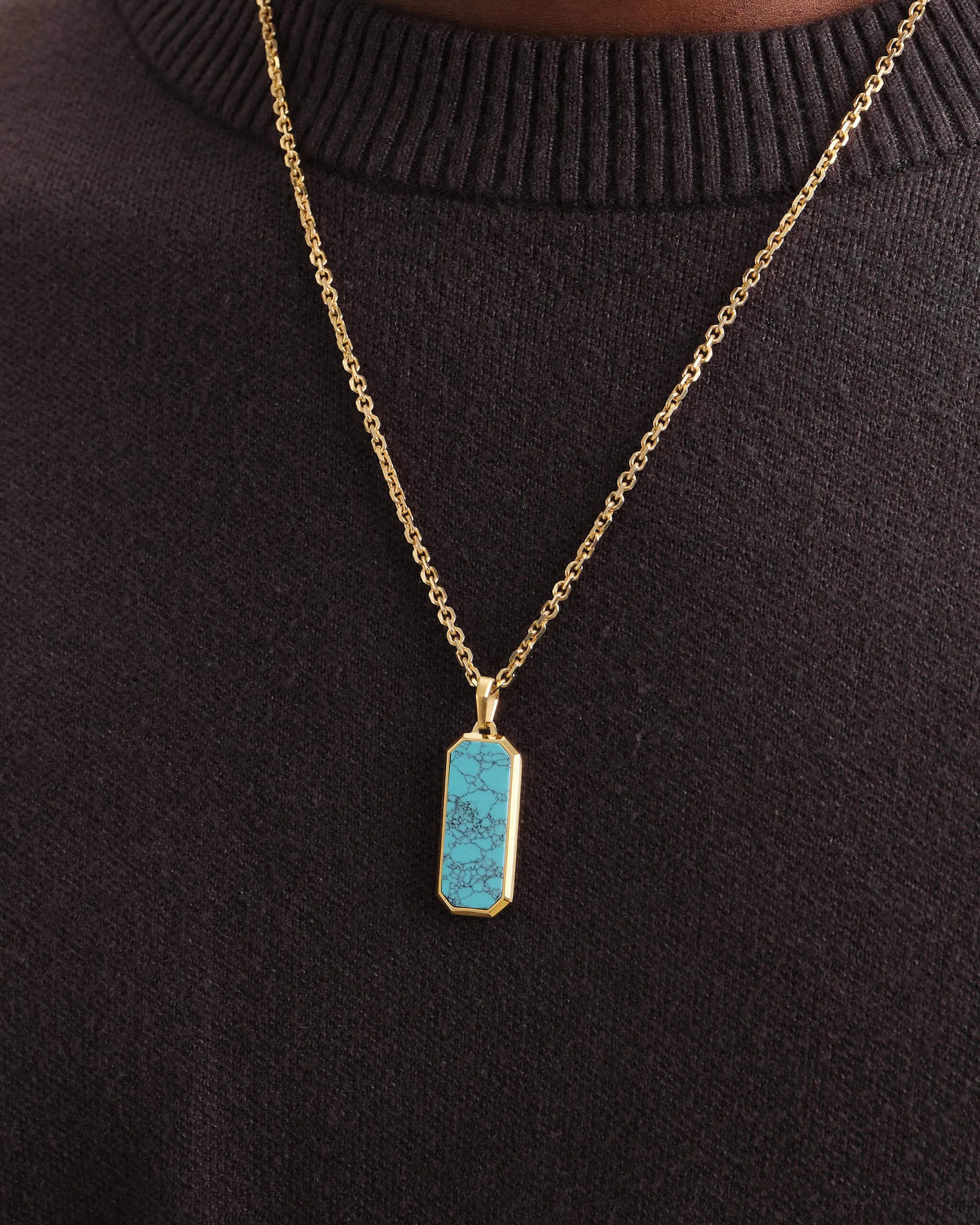 Turquoise Beverly Pendant