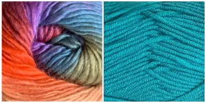 TURQUOISE   ZINNIA - Embossed Natura Hat KIT
