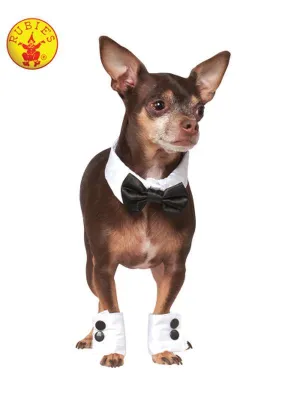 Tuxedo Set Pet Costume Size M L