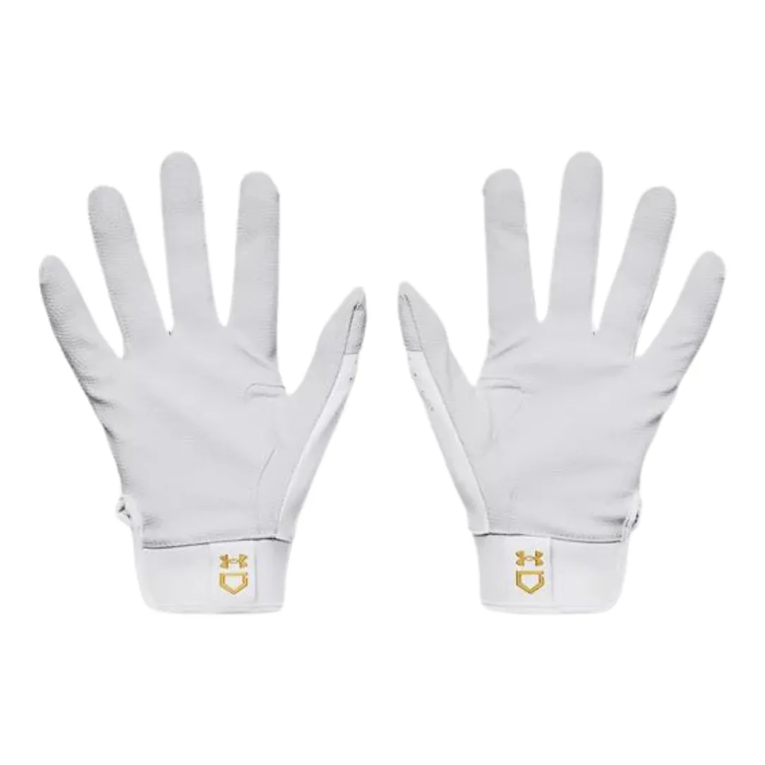 UnderArmour Harper Adult Batting Glove White 1378760-100