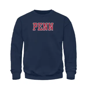 University of Pennsylvania Classic Crew Sweatshirt (Navy)