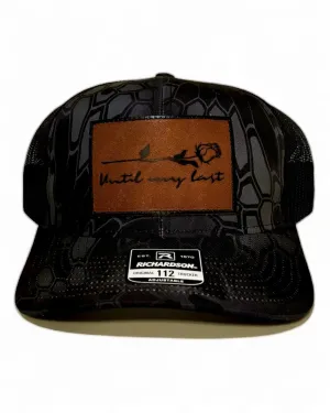 Until My Last Leather Patch Hat