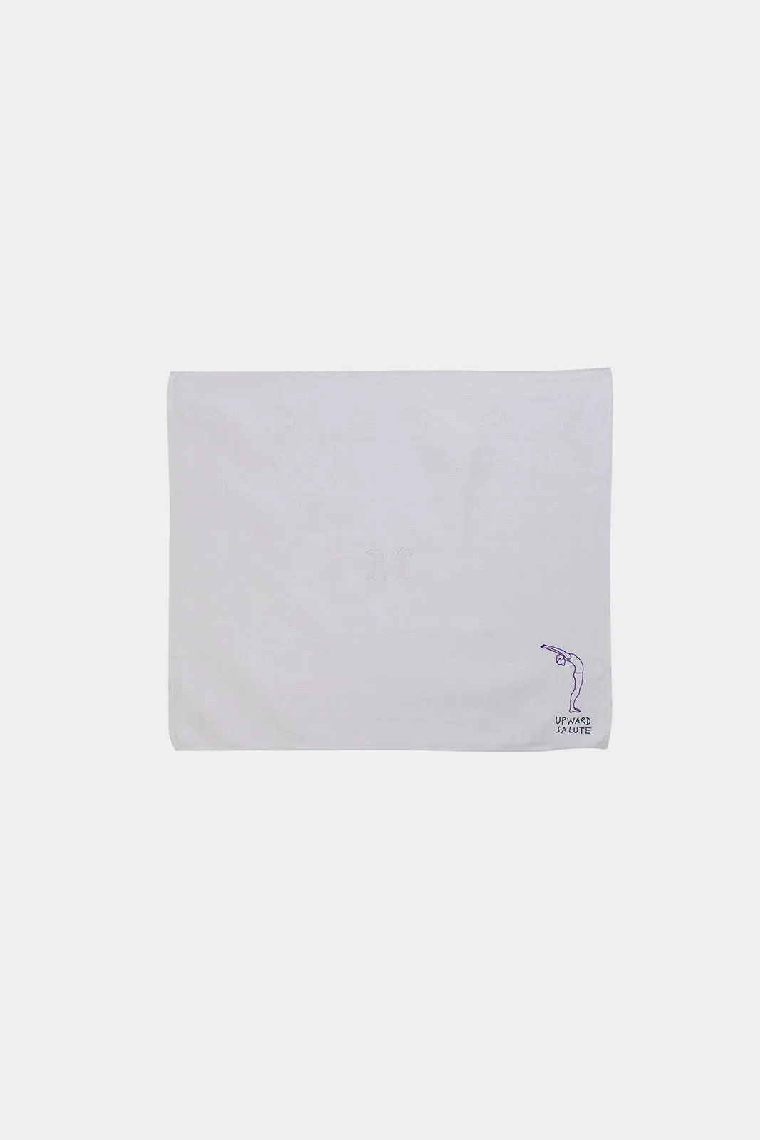 Upward Salute Embroidered Napkin