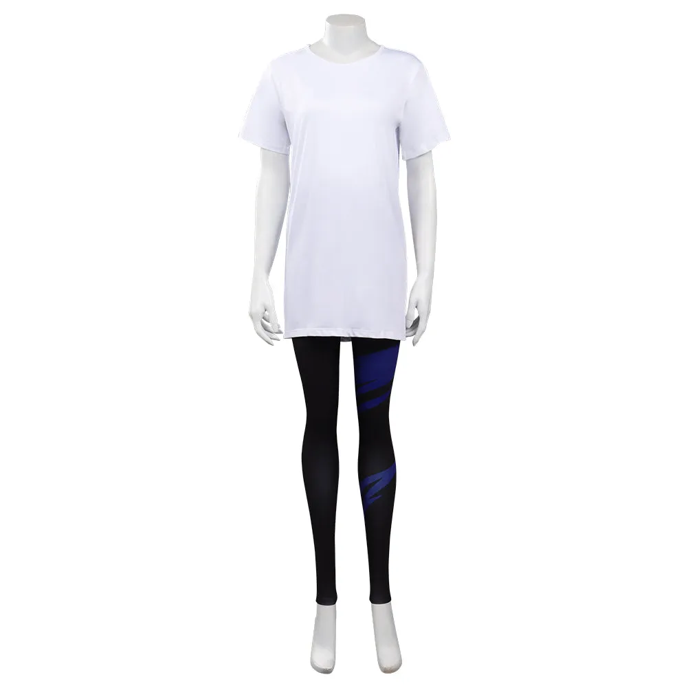 Valorant Jetty Cosplay Costume T-shirt Pants Outfits Halloween Carnival Suit