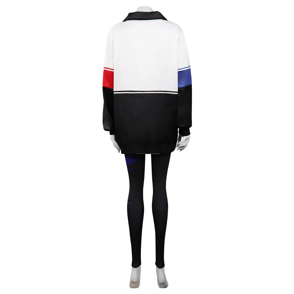 Valorant Jetty Cosplay Costume T-shirt Pants Outfits Halloween Carnival Suit