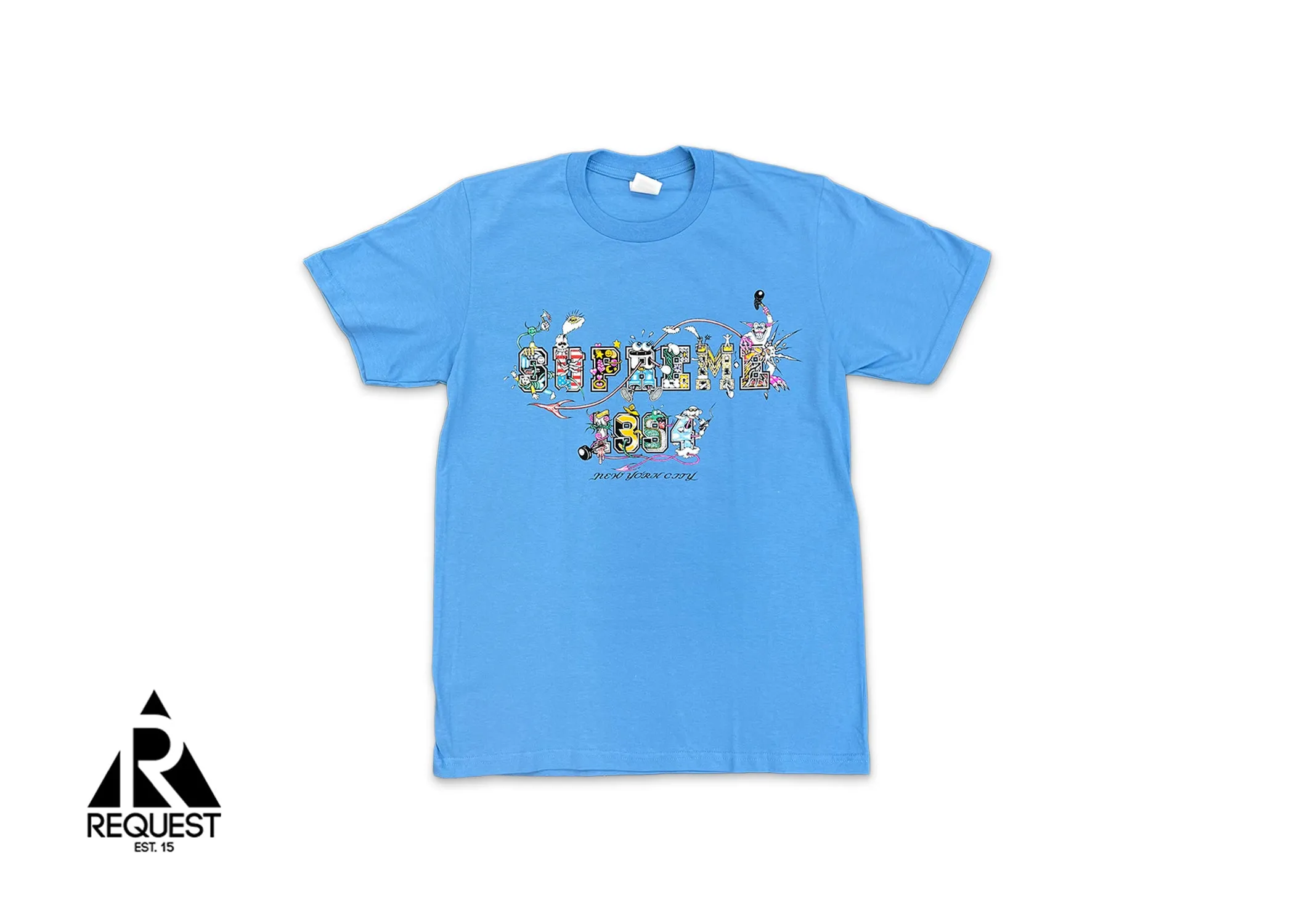 Varsity Tee "Bright Blue"