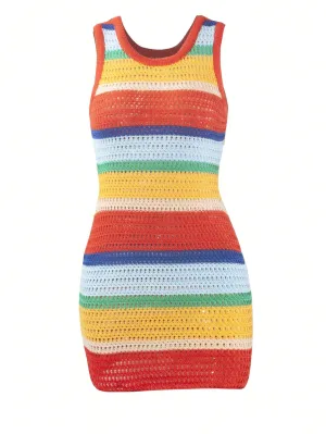 Vestido ceñido de verano para mujer