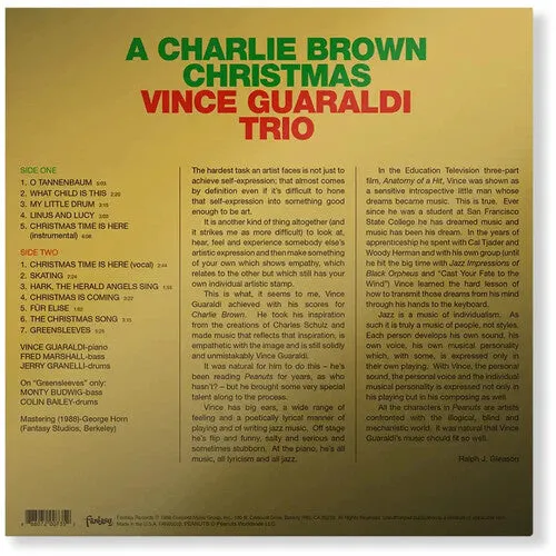 Vince Guaraldi - A Charlie Brown Christmas (Ltd. Ed. Gold Foil Jacket)