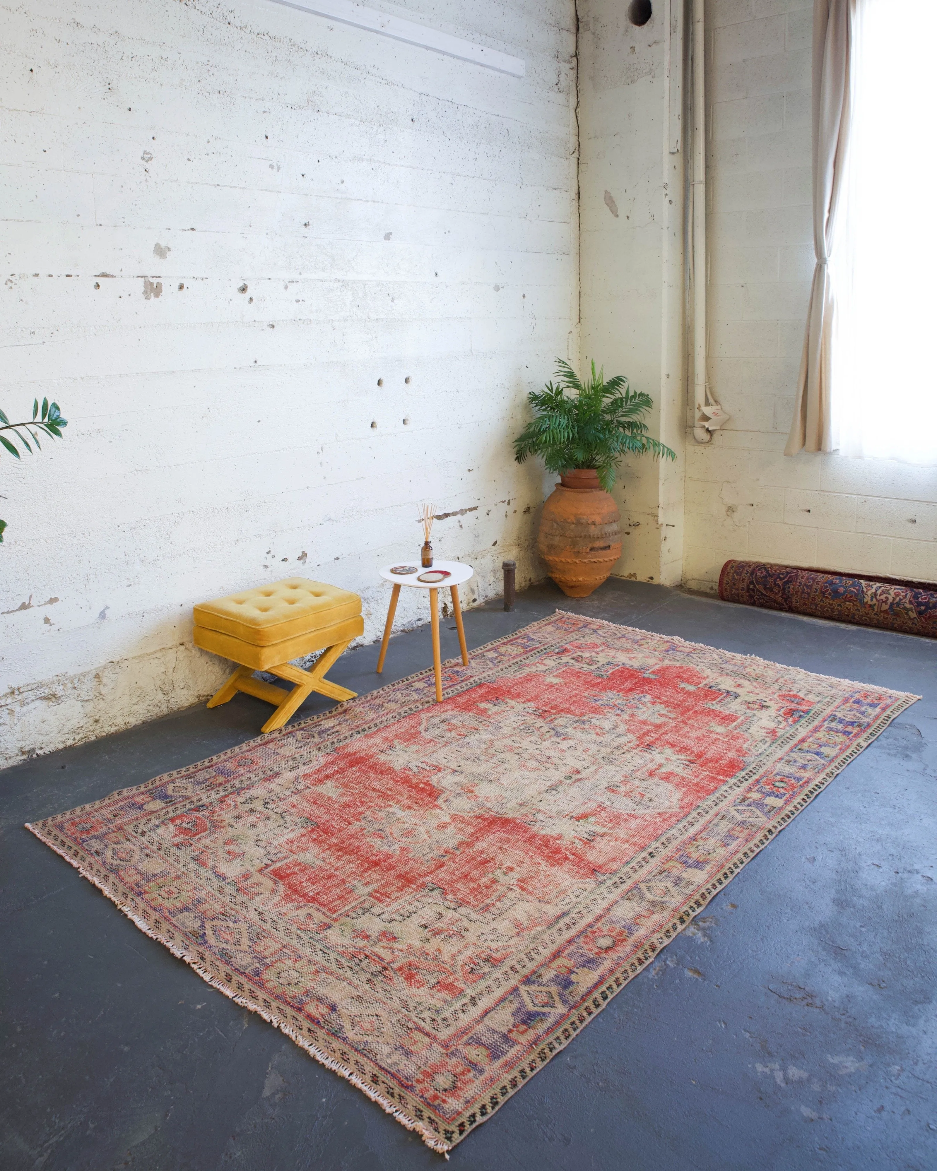 Vintage Anatolian Rug 6'x9'8"