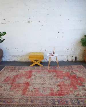 Vintage Anatolian Rug 6'x9'8"