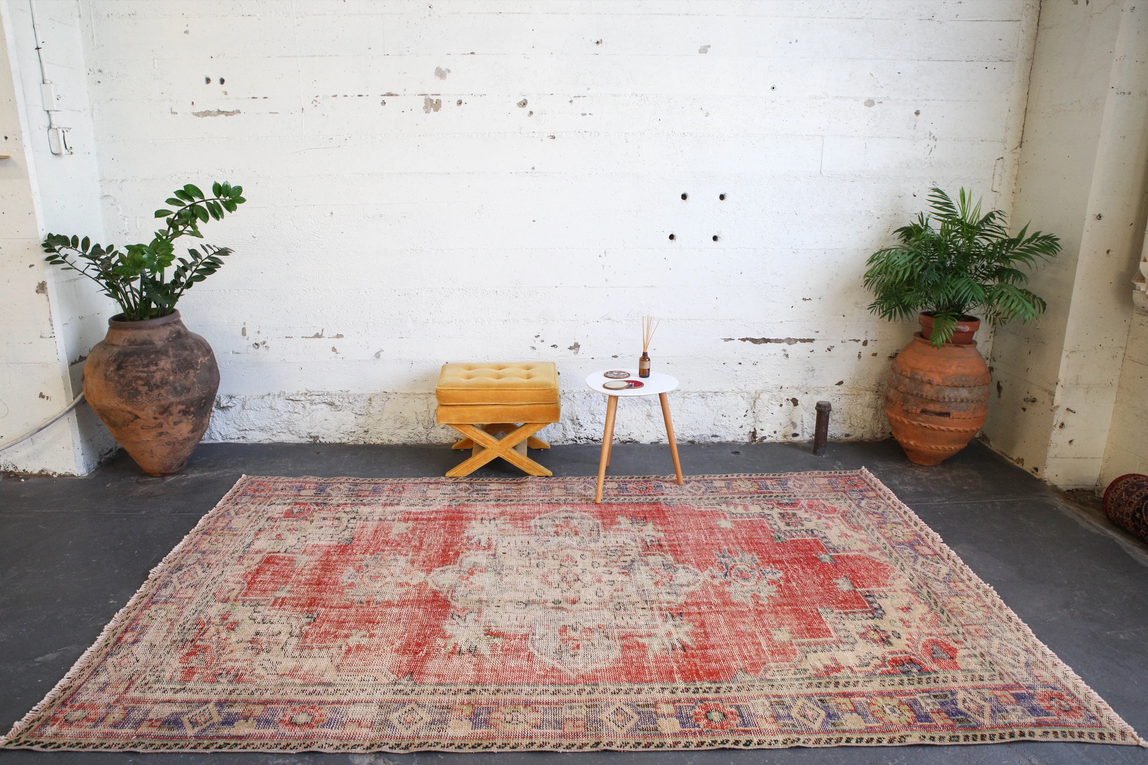 Vintage Anatolian Rug 6'x9'8"