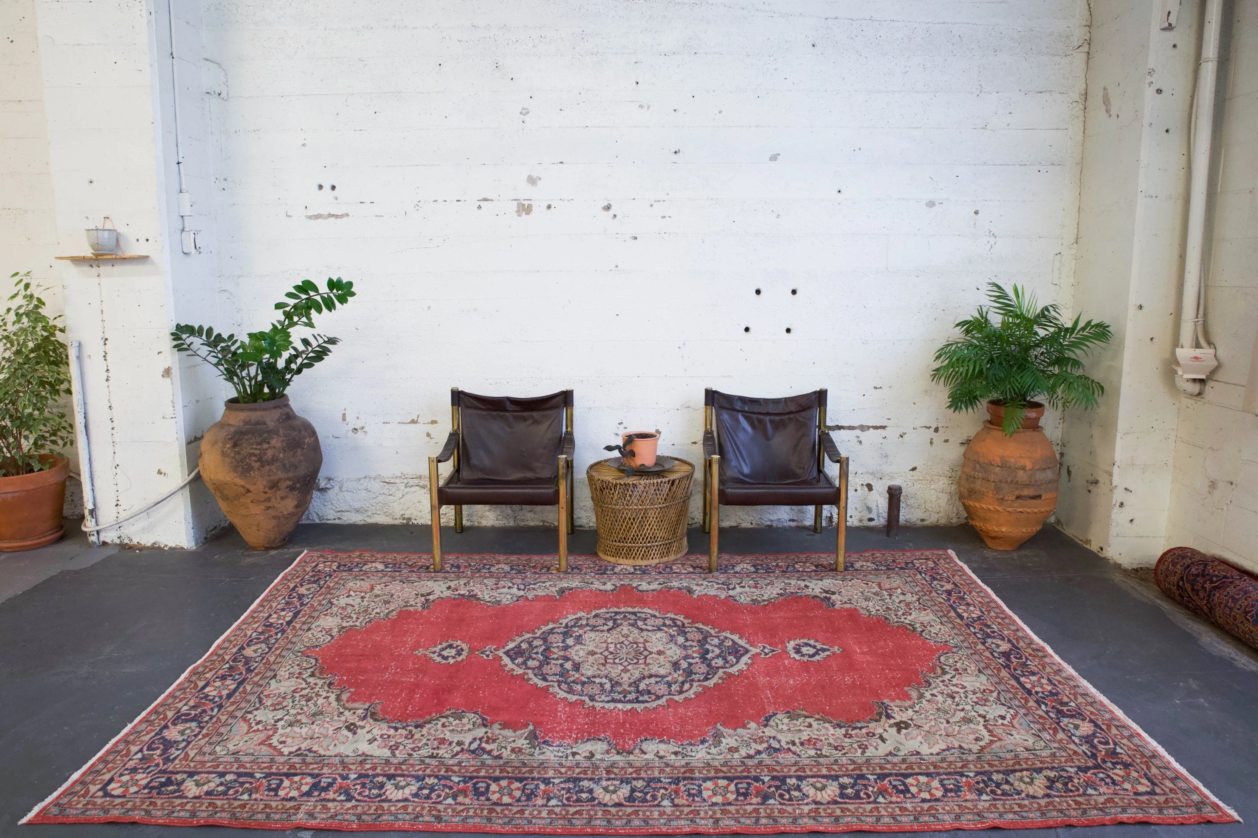 Vintage Anatolian Rug 7'x10'4"
