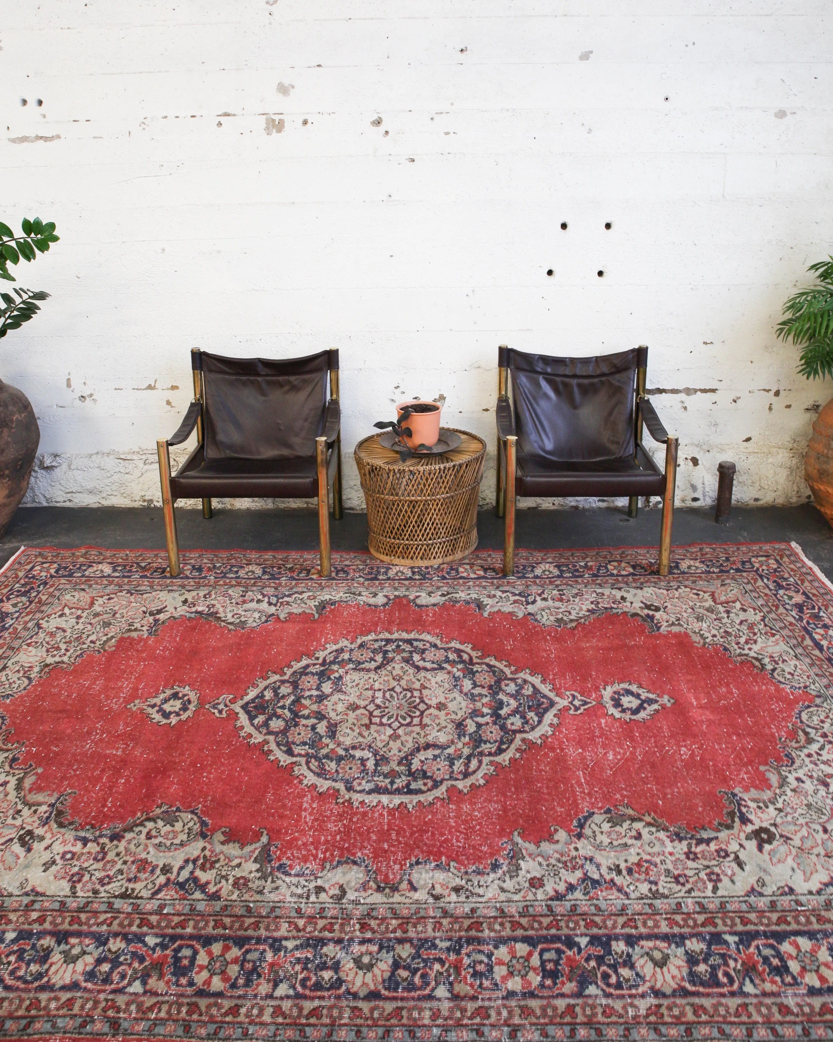 Vintage Anatolian Rug 7'x10'4"