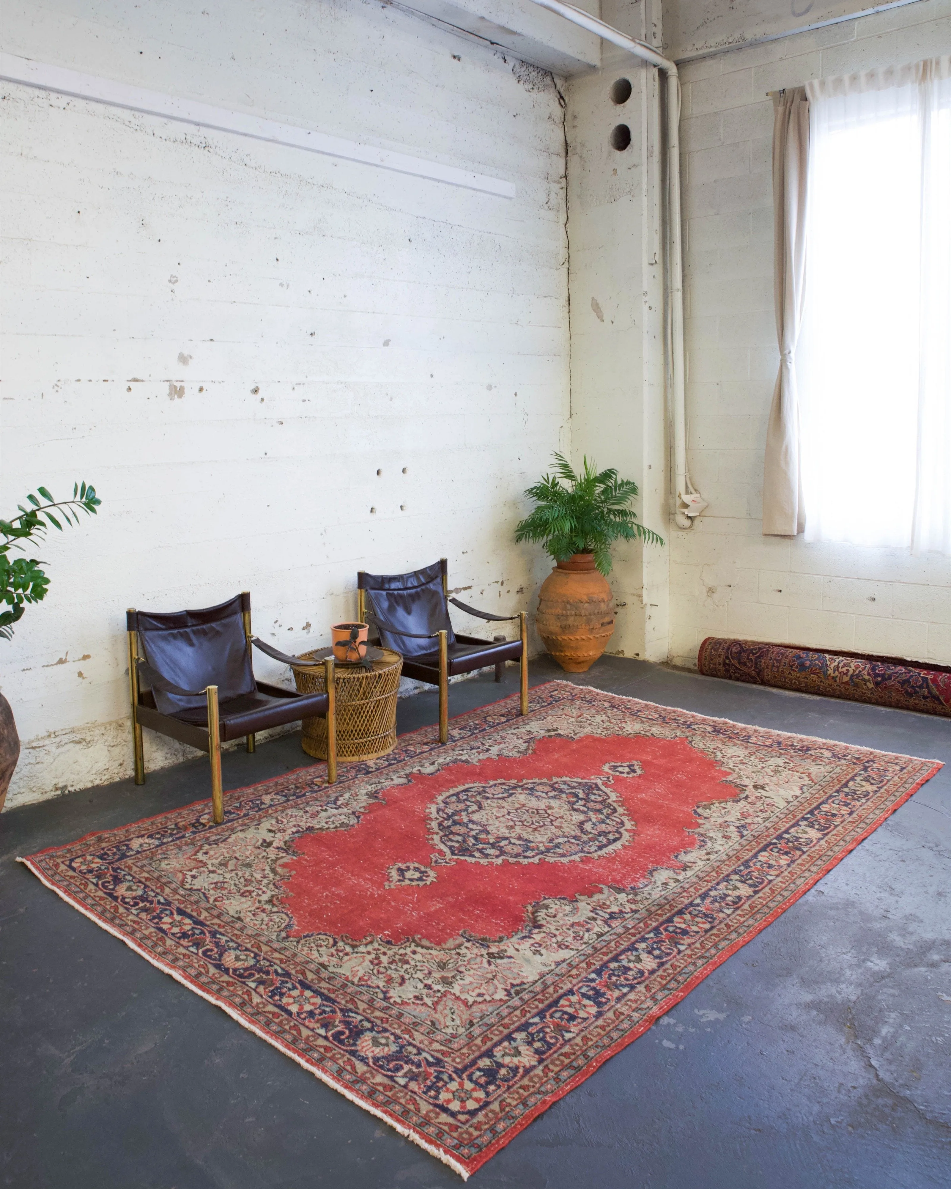 Vintage Anatolian Rug 7'x10'4"