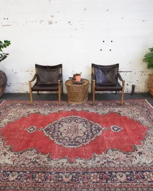 Vintage Anatolian Rug 7'x10'4"