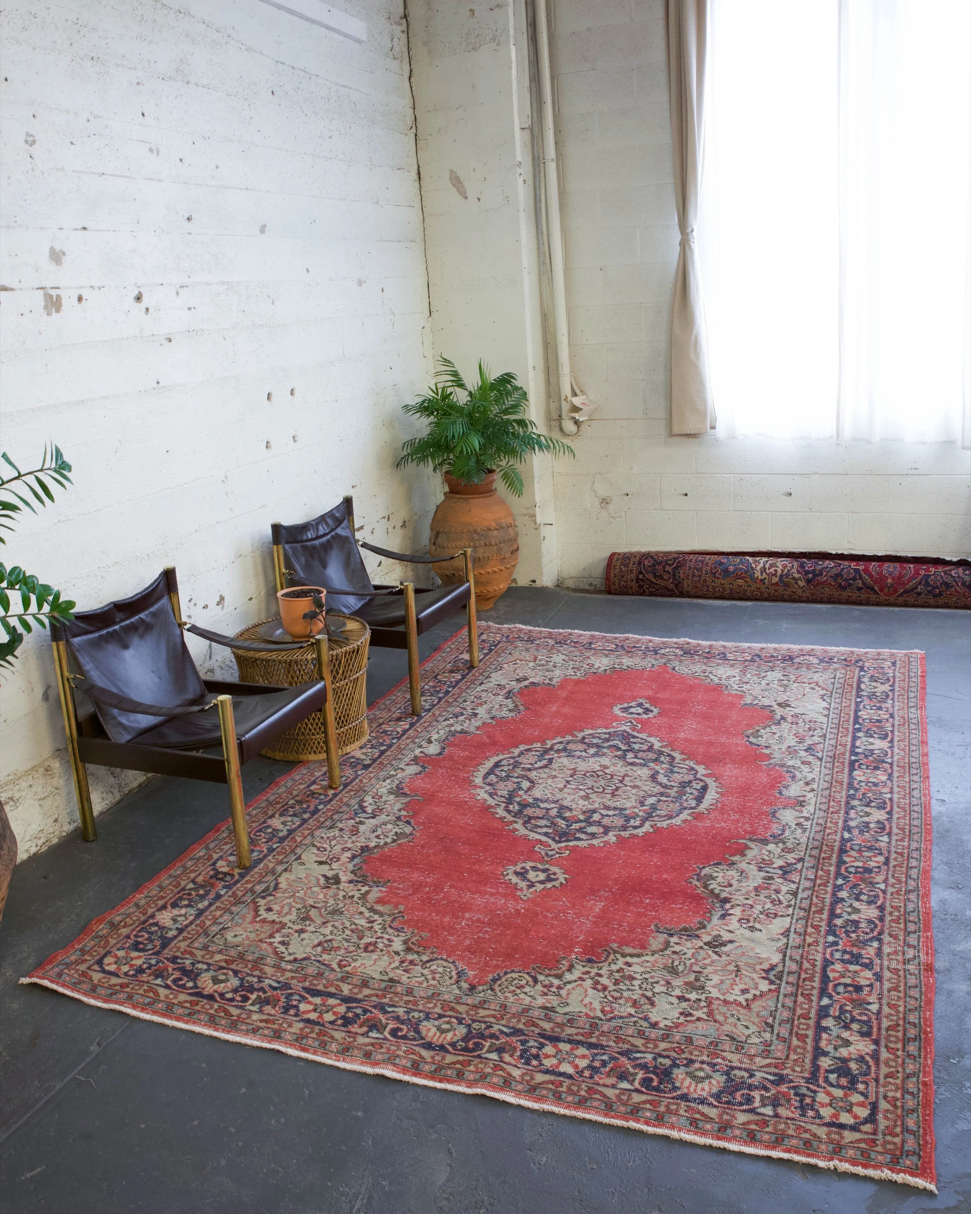 Vintage Anatolian Rug 7'x10'4"